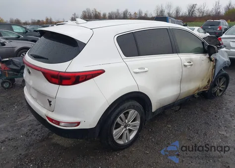 2017 Kia Sportage Lx из США, поврежденный, VIN KNDPMCAC6H7251265